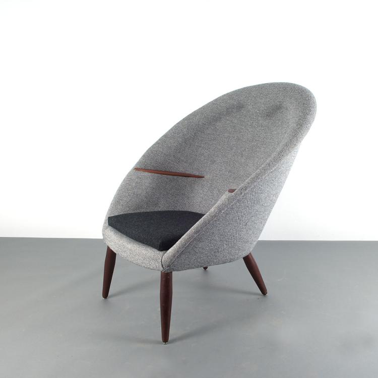 Bild 2 zu Objekt, Sessel 'Oda', 1953, Nanna Ditzel, Kolds, Poul, Savvaerk A/S, D&auml;nemark, 112A 138