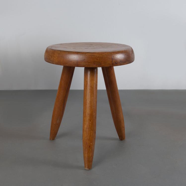 Hauptbild zu Objekt, Stool, Charlotte Perriand, Blanchon, Georges, Paris; Sentou, Paris; Steph Simon, Paris, 112A 136