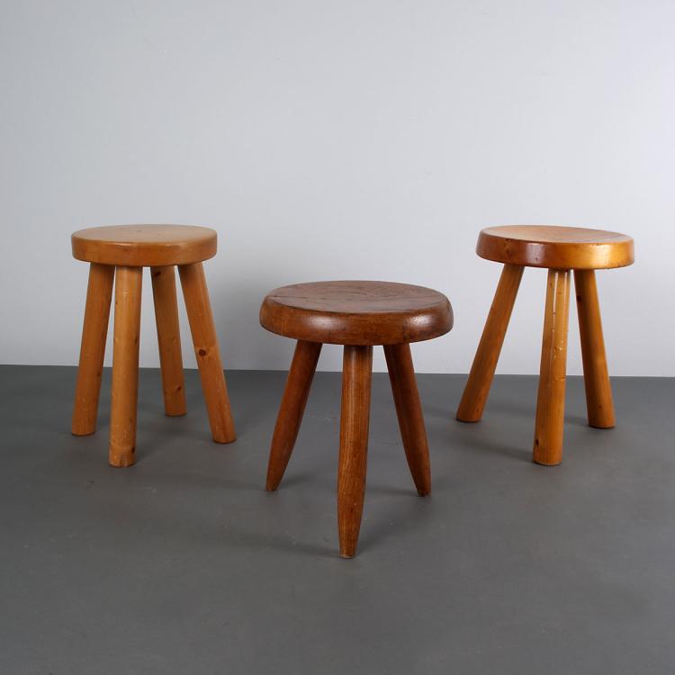 Bild 2 zu Objekt, Stool, Charlotte Perriand, Blanchon, Georges, Paris; Sentou, Paris; Steph Simon, Paris, 112A 136