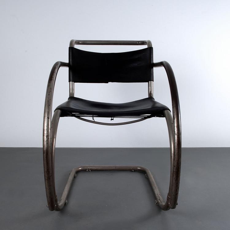 Bild 3 zu Objekt, Prototype 'Weissenhof - MR 20' armchair, Ludwig Mies van der Rohe, Berliner Metallgewerbe; M&uuml;ller, Joseph, Berlin, 112A 94