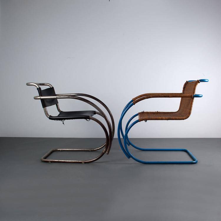 Bild 5 zu Objekt, Prototype 'Weissenhof - MR 20' armchair, Ludwig Mies van der Rohe, Berliner Metallgewerbe; M&uuml;ller, Joseph, Berlin, 112A 94
