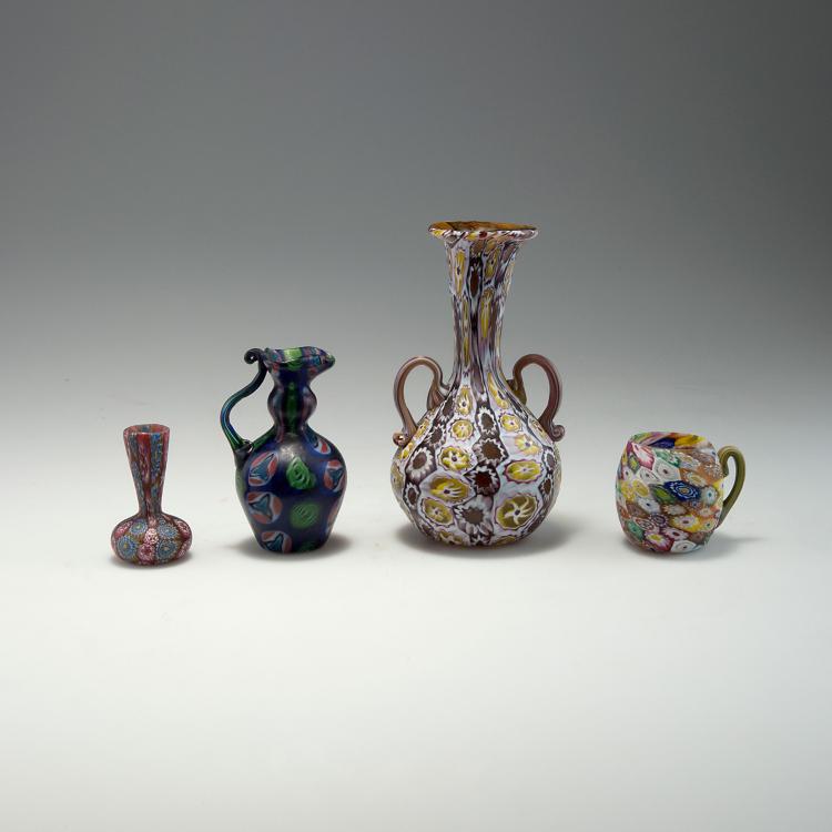 Bild 1 zu Objekt, 'Murrine' vase, c1910, Toso, Fratelli, Murano, 116B 34