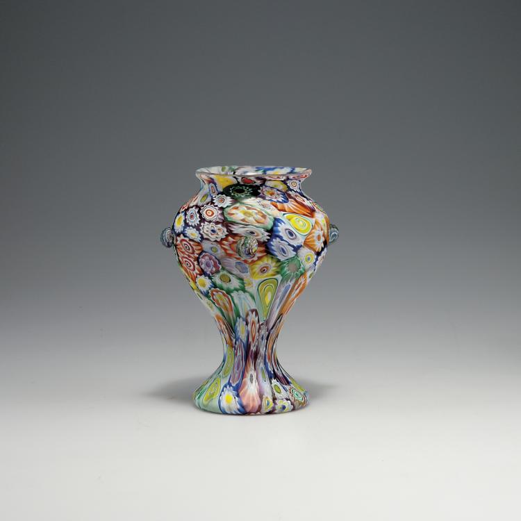 Hauptbild zu Objekt, 'Murrine' vase, c1910, Toso, Fratelli, Murano, 116B 42
