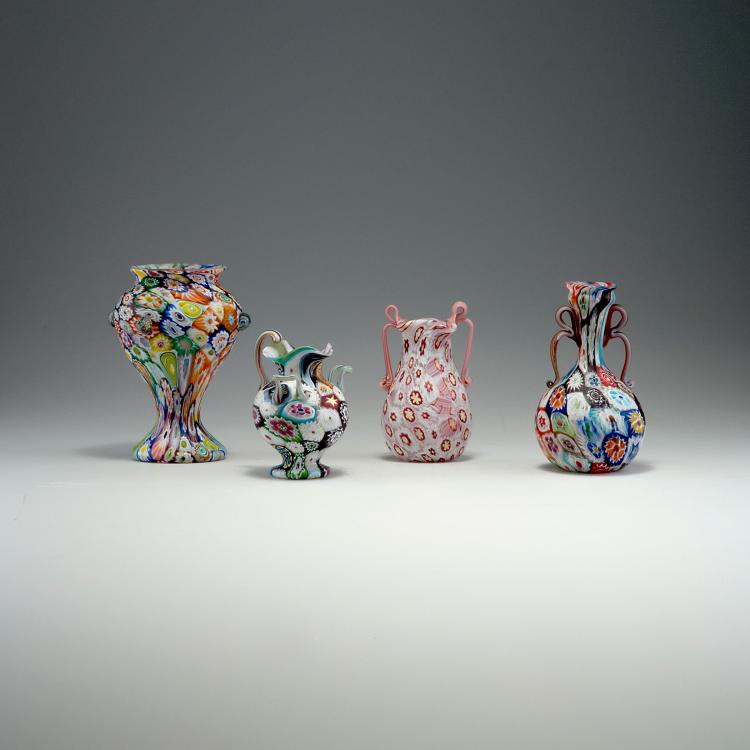 Bild 1 zu Objekt, 'Murrine' vase, c1910, Toso, Fratelli, Murano, 116B 42