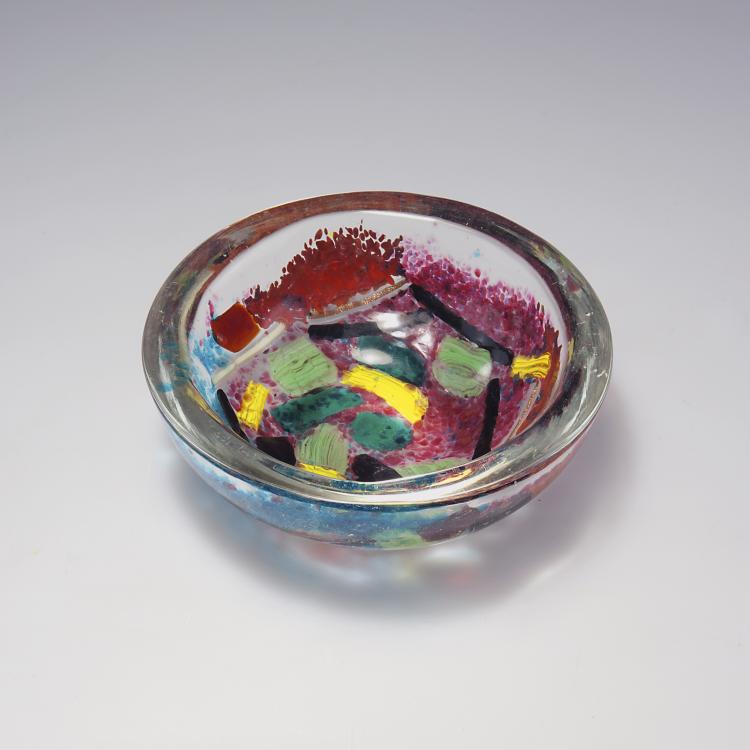 Hauptbild zu Objekt, Schale, um 1953, Dino Martens, Toso, Aureliano, Murano, 113B 152