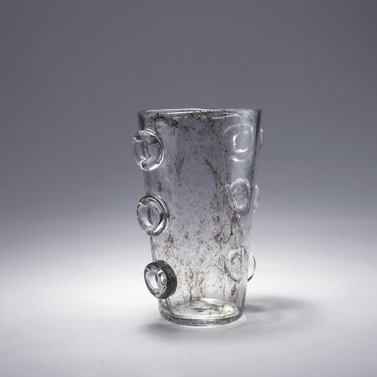 Hauptbild zu Objekt, Vase 'Crepuscolo', 1935/36, Ercole Barovier, Barovier & Toso, Murano, 113B 67