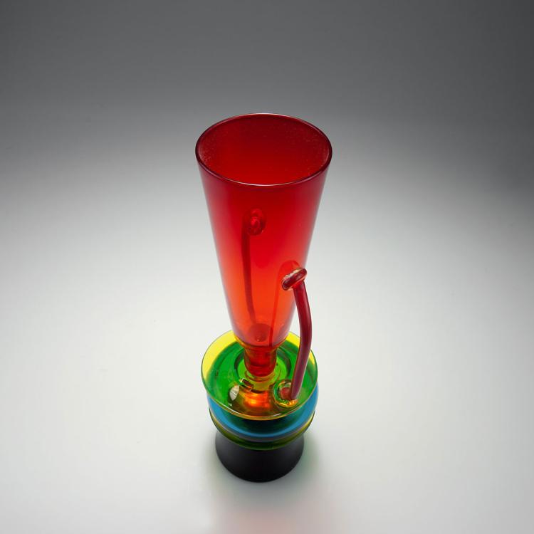 Bild 1 zu Objekt, , Ettore Sottsass, Compagnia Vetraria, Murano; Memphis, Mailand, 113B 116