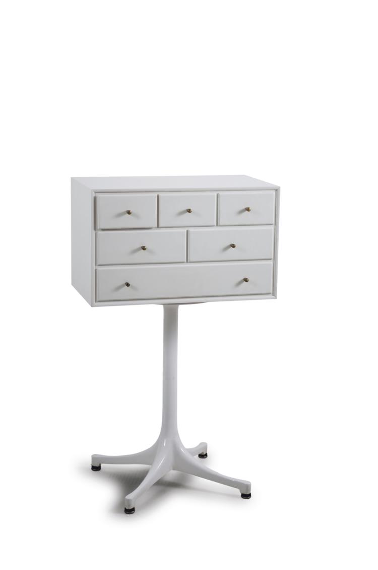 Hauptbild zu Objekt, Kleine Kommode, 1950er Jahre, Lotos-Werkkunst, Hermann Bauer, Schw&auml;bisch Gm&uuml;nd (zugeschrieben), 115C 344