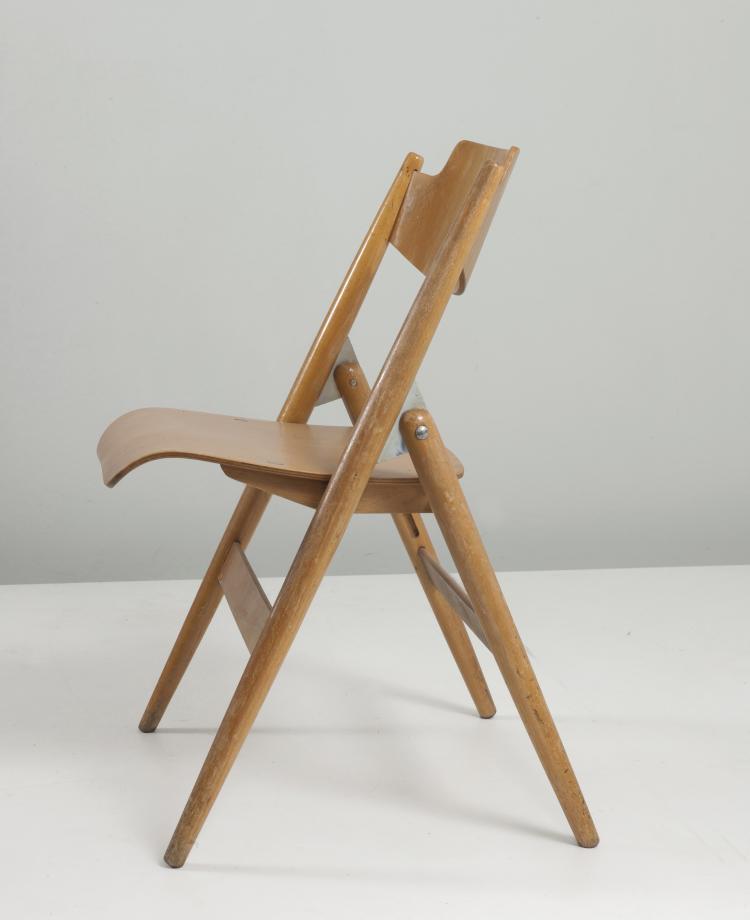 Bild 3 zu Objekt, Zwei Kinderklappst&uuml;hle 'SE 76', 1953, Egon Eiermann, Wilde & Spieth, Esslingen, 115C 163