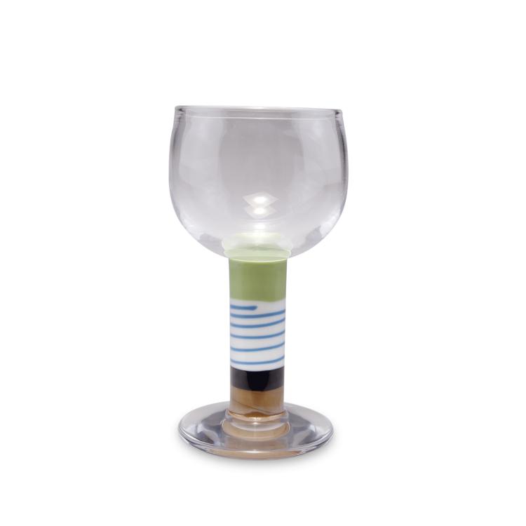 Hauptbild zu Objekt, 'Popglas' goblet, 1966, Gunnar Cyr&eacute;n, Orrefors Glasbruk, 116B 234