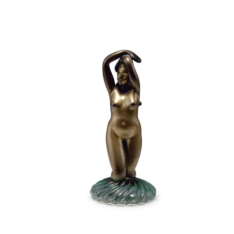 Hauptbild zu Objekt, 'Nudo a massello', c1950, Alfredo Barbini, Barbini, Alfredo, Murano, 116B 191