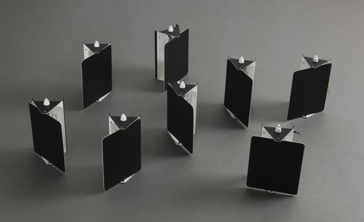 Bild 1 zu Objekt, Acht Wandleuchten 'CP-1', 1960, Charlotte Perriand, Steph Simon, Paris, 115C 482