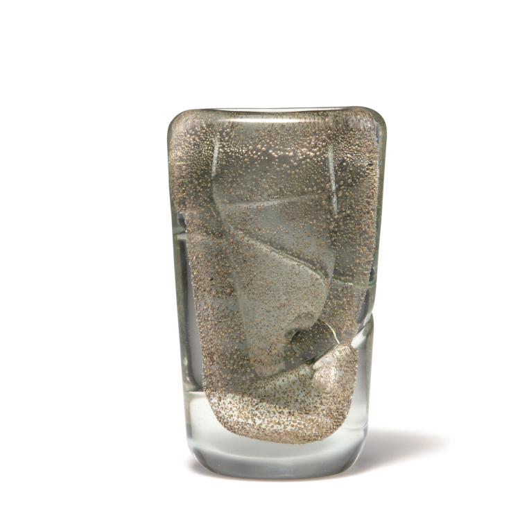 Hauptbild zu Objekt, Vase, c1940-48, Flavio Poli, Seguso Vetri d'Arte, Murano, 116B 61