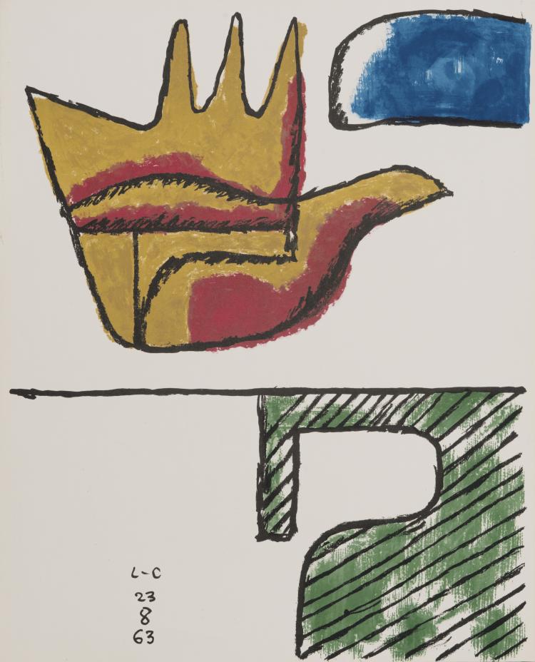 Hauptbild zu Objekt, 'La main ouverte', 1963, 115C 44