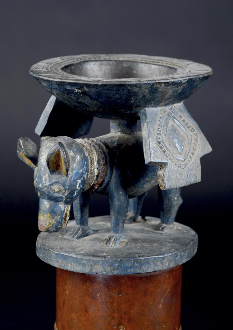 Hauptbild zu Objekt, Ife Orakelschale, Nigeria, 115B 23