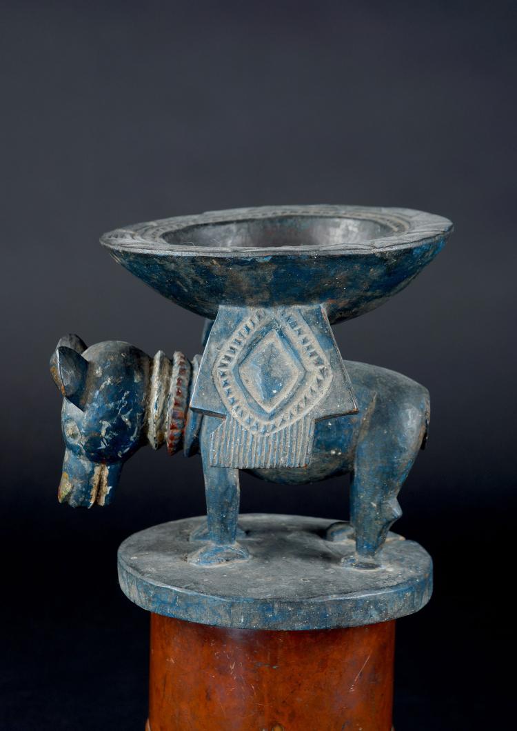 Bild 1 zu Objekt, Ife Orakelschale, Nigeria, 115B 23