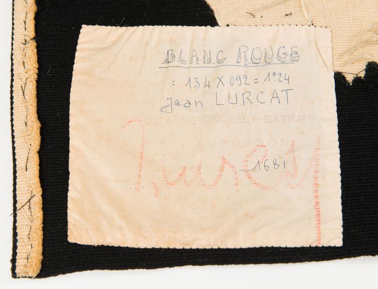 Bild 1 zu Objekt, Wandteppich 'Bestiaire', 1950er Jahre, Jean Lur&ccedil;at, Goubely-Gatien, Suzanne, Aubusson, 115C 480