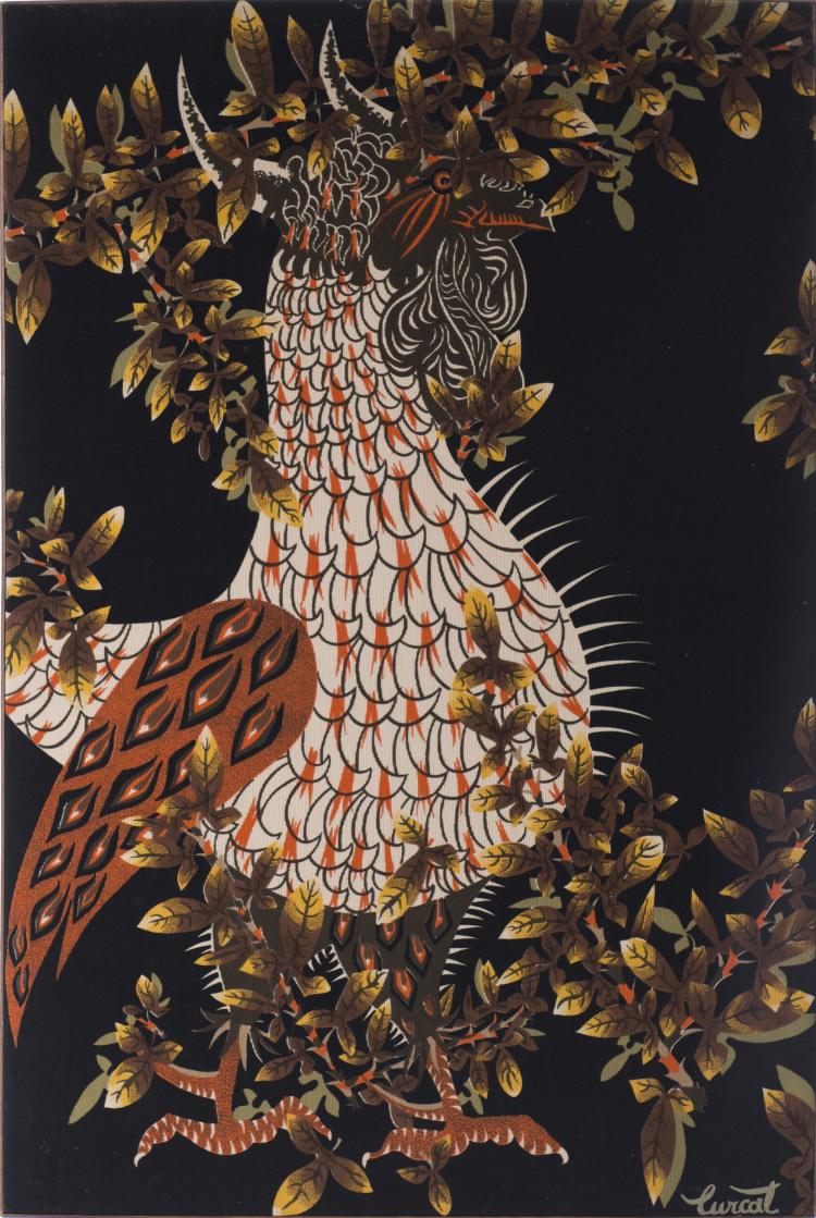 Hauptbild zu Objekt, Wandteppich 'Bestiaire', 1950er Jahre, Jean Lur&ccedil;at, Le Tapageur, Paris, 115C 479