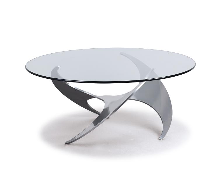 Hauptbild zu Objekt, 'K 9' side table, 1964, Knut Hesterberg, Ronald Schmitt, Darmstadt, 116C 192