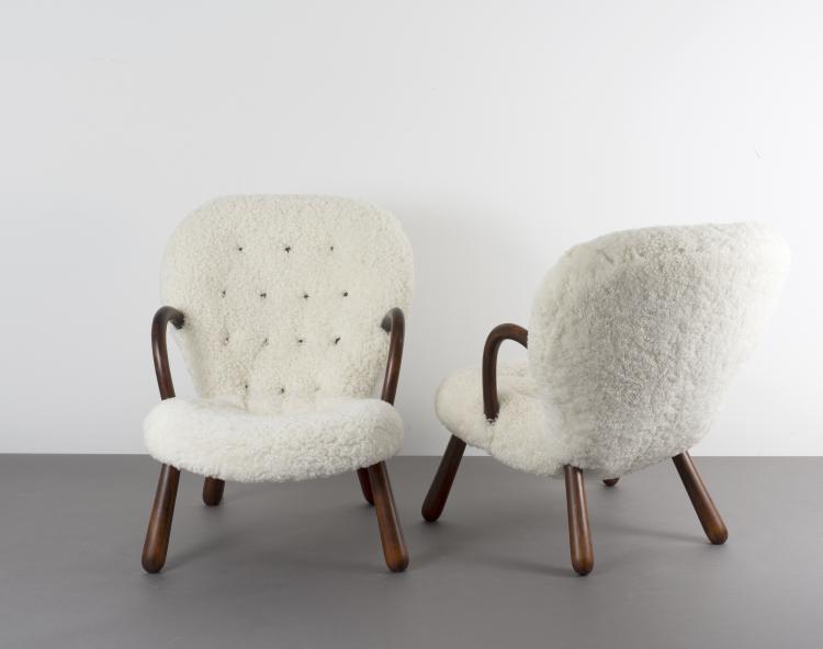 Bild 1 zu Objekt, Sessel 'Clam chair', 1944, Philip Arctander, Vik & Blindheim, Norwegen, 115A 171