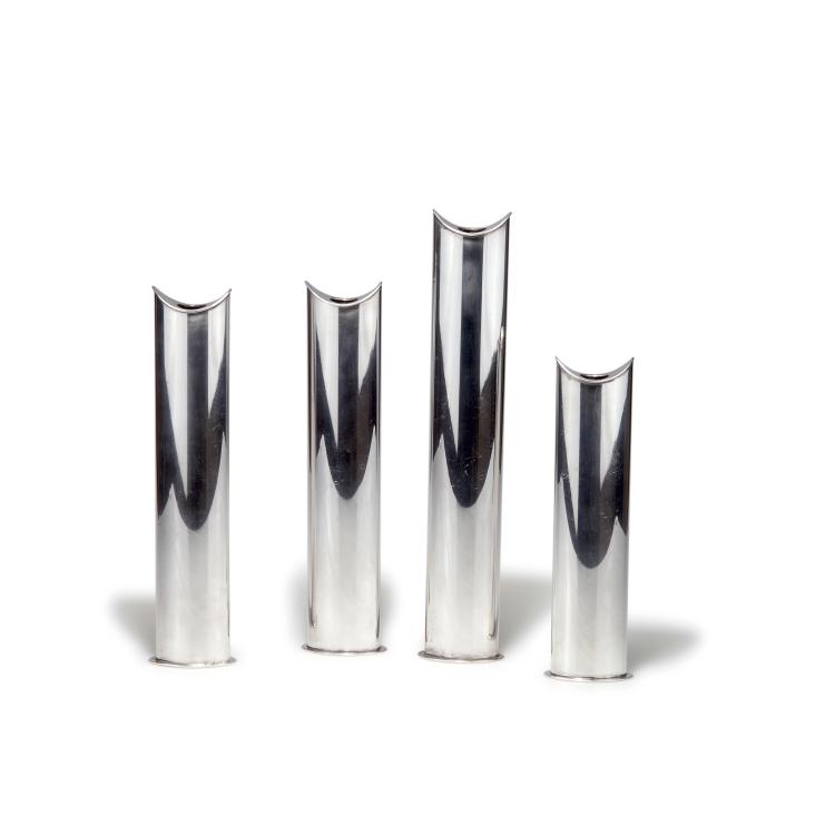 Hauptbild zu Objekt, Vier Kerzenhalter, um 1965, Lino Sabattini, Sabattini, Mailand, 115C 307