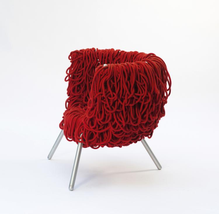 Bild 2 zu Objekt, Sessel 'Vermelha Chair', 1993, Edra, Mailand, 115C 411