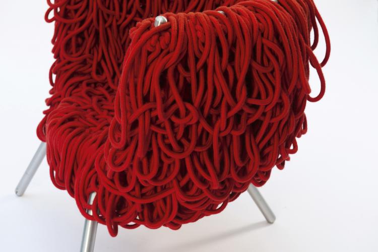 Bild 3 zu Objekt, Sessel 'Vermelha Chair', 1993, Edra, Mailand, 115C 411