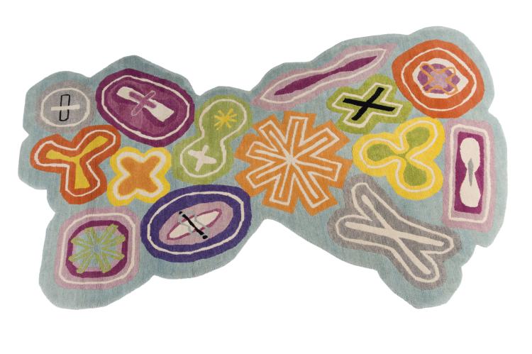 Hauptbild zu Objekt, 'Kr2' carpet, Karim Rashid, Post Design, Mailand, 115C 412