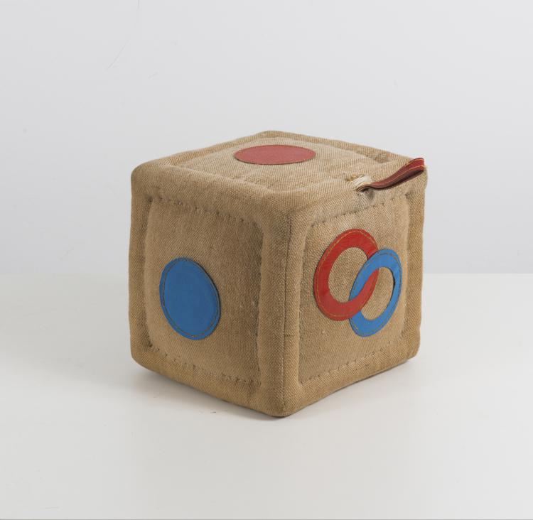 Bild 1 zu Objekt, W&uuml;rfel, 1968  , Renate M&uuml;ller, Leven, H. Josef, Sonneberg, 115C 185