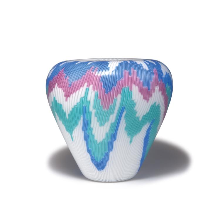Hauptbild zu Objekt, 'Fiamme' vase, c1985, Barbara del Vicario, Venini & C., Murano, 116B 159