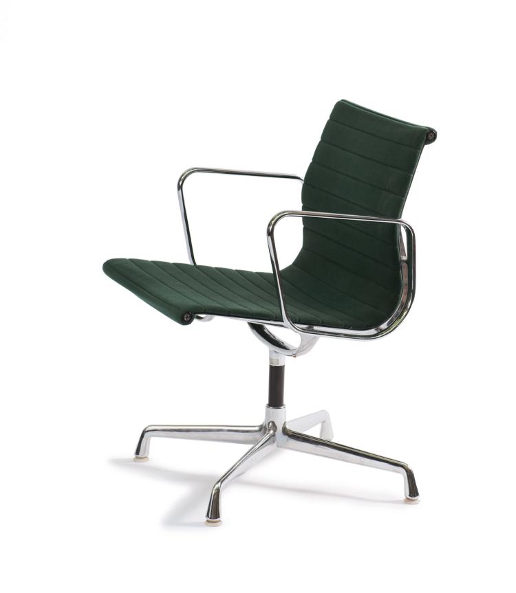 Hauptbild zu Objekt, Armlehnstuhl aus der 'Aluminium Group', 1958, Miller, Herman, Zeeland, 116C 110