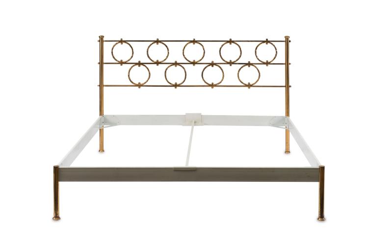 Hauptbild zu Objekt, Bett, um 1958, Osvaldo Borsani, Borsani Arredamenti, Varedo Mailand (zugeschrieben), 116A 321