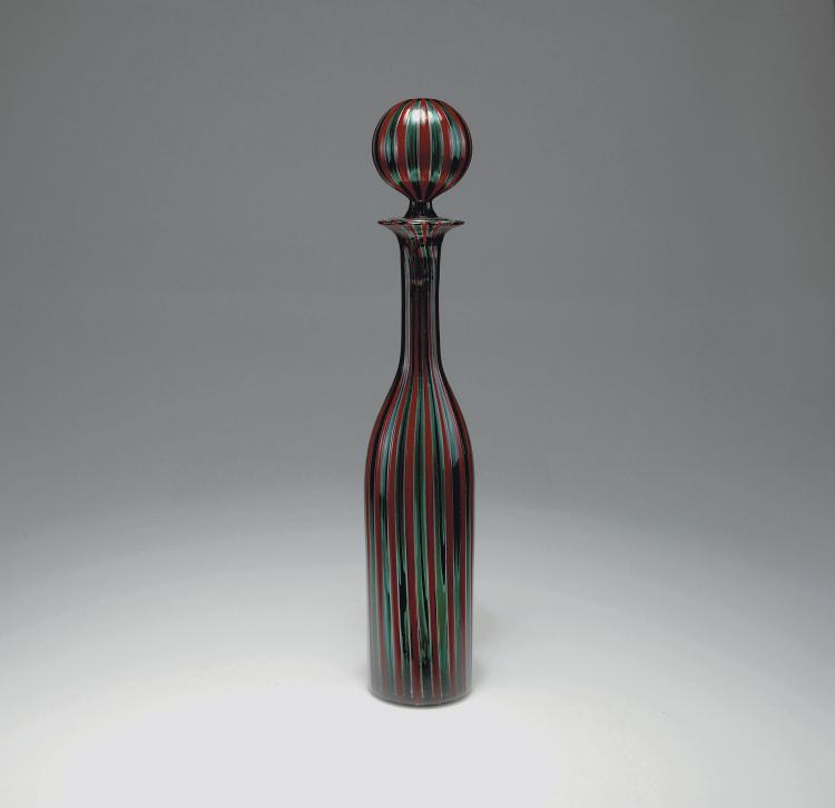 Hauptbild zu Objekt, 'A canne' bottle, c1946-50, Gio Ponti, Venini & C., Murano, 116B 89