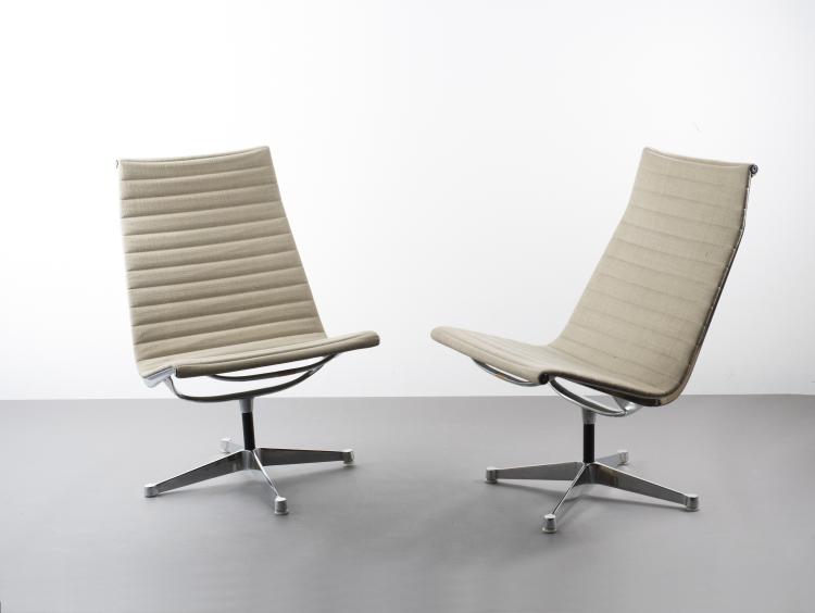 Bild 1 zu Objekt, Zwei Sessel 'Aluminium group', 1958, Fehlbaum, Weil am Rhein, 115C 368