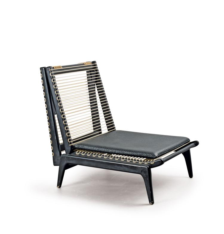 Hauptbild zu Objekt, Klappliege / Sessel, um 1960, Deutschland, 115C 372