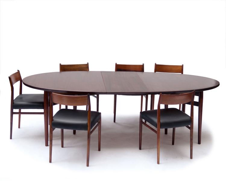 Hauptbild zu Objekt, E&szlig;tisch '212', 1960er Jahre, Arne Vodder, Sibast Furniture, Kopenhagen, 119A 222