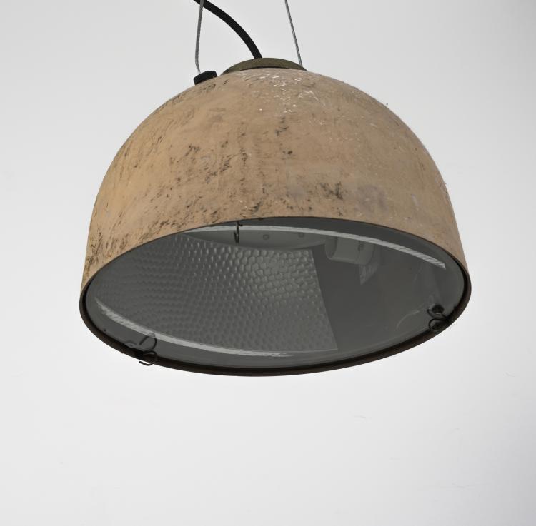 Bild 1 zu Objekt, Zwei Industrie-Deckenleuchten 'Kopenhagen', 1970er Jahre, Otto K&auml;szner, DK D&auml;nemark, 115A 284