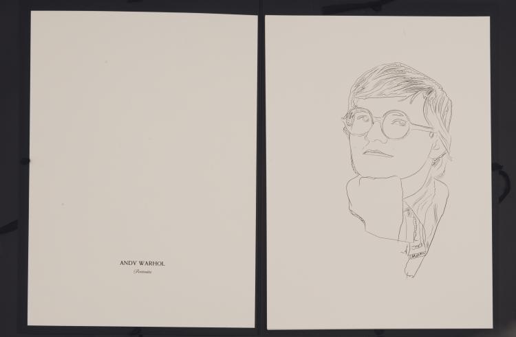 Hauptbild zu Objekt, Mappenwerk 'Andy Warhol Portraits', nach 1980, Andy Warhol, 115C 121