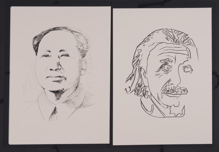 Bild 1 zu Objekt, Mappenwerk 'Andy Warhol Portraits', nach 1980, Andy Warhol, 115C 121