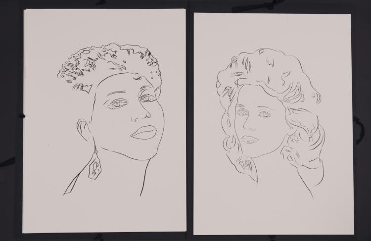 Bild 3 zu Objekt, Mappenwerk 'Andy Warhol Portraits', nach 1980, Andy Warhol, 115C 121