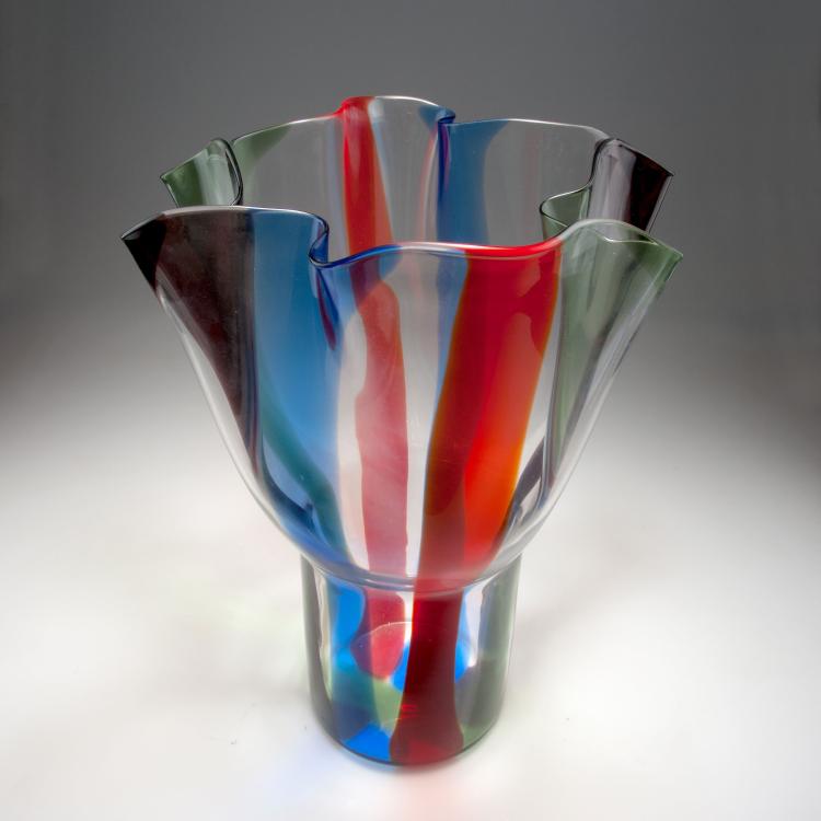 Bild 1 zu Objekt, 'Kukinto' vase, 1990, Timo Sarpaneva, Venini & C., Murano, 116B 161