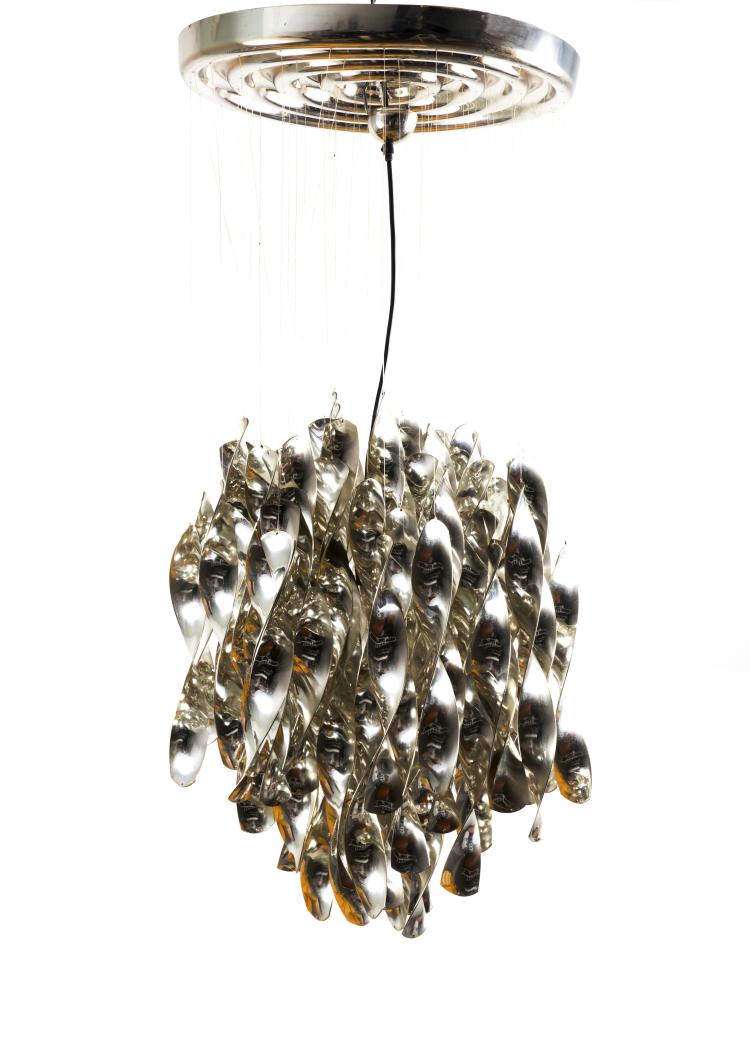 Hauptbild zu Objekt, Deckenleuchte 'SP 1', 1970, Verner Panton, DK L&uuml;ber AG, Basel, 115A 277