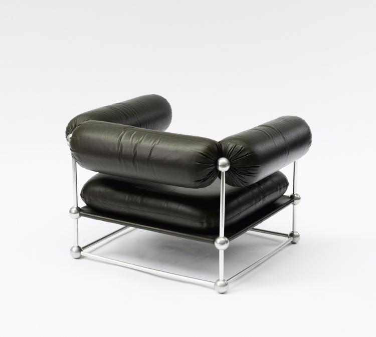 Bild 4 zu Objekt, 'S420 C' couch with table and two 'S420 H' easy chairs, Verner Panton, Thonet, Frankenberg, 115A 260