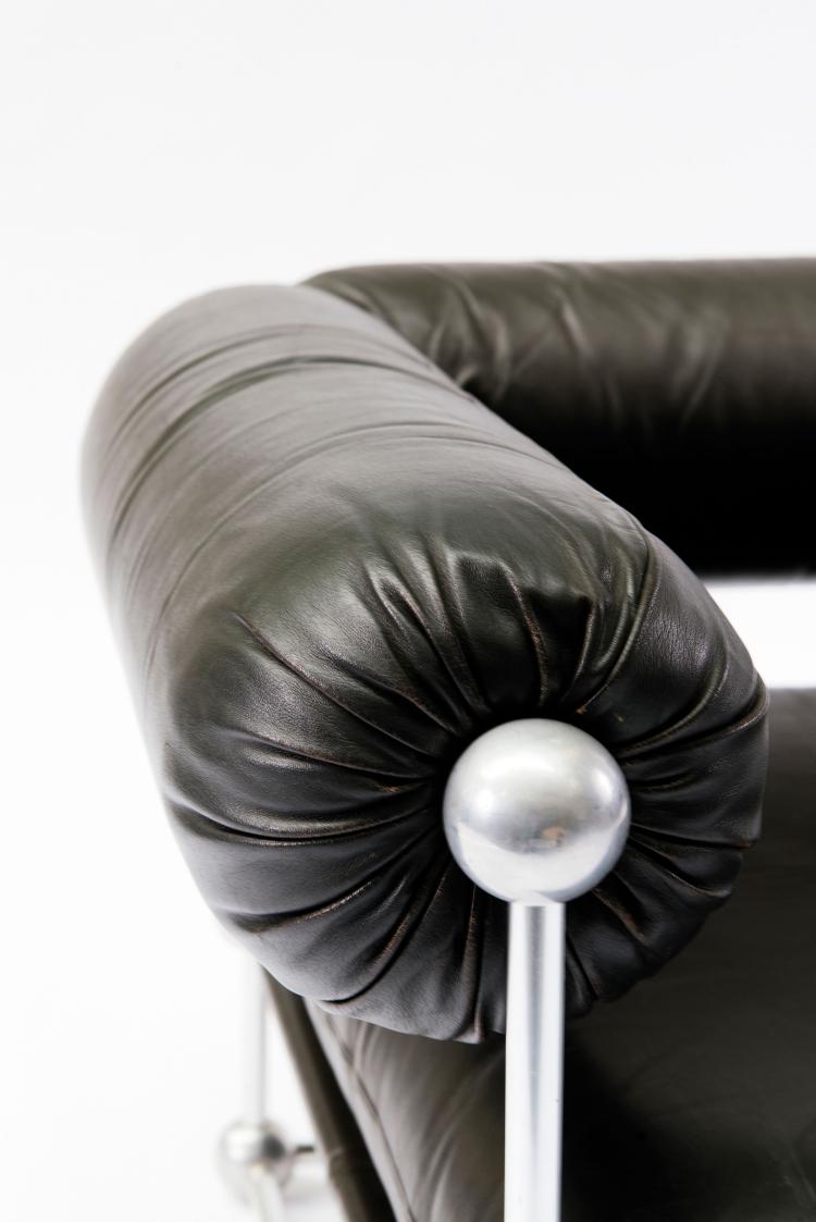 Bild 8 zu Objekt, 'S420 C' couch with table and two 'S420 H' easy chairs, Verner Panton, Thonet, Frankenberg, 115A 260