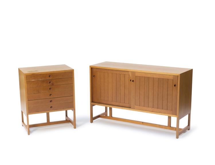 Hauptbild zu Objekt, , B&oslash;rge Mogensen, Fredericia Stolefabrik, Fredericia, D&auml;nemark (zugeschrieben), 115A 233