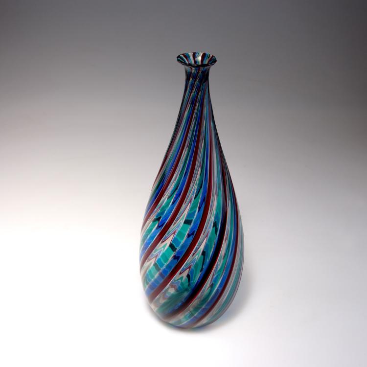 Bild 1 zu Objekt, 'A canne' vase, c1950, Fulvio Bianconi, Venini & C., Murano, 116B 98