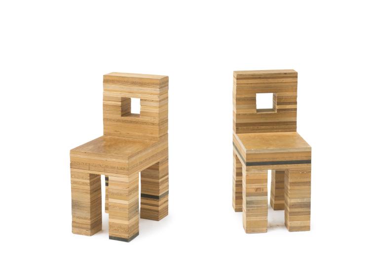 Hauptbild zu Objekt, Prototyp Stuhl '11 22 33 44 77', 2000, Dinie Besems, Besems, Dinie, 115C 406