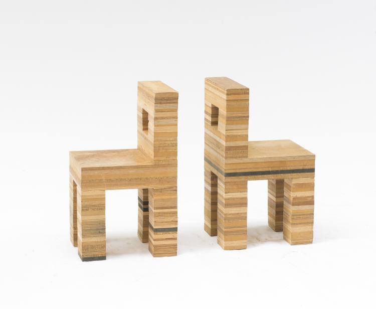 Bild 2 zu Objekt, Prototyp Stuhl '11 22 33 44 77', 2000, Dinie Besems, Besems, Dinie, 115C 406