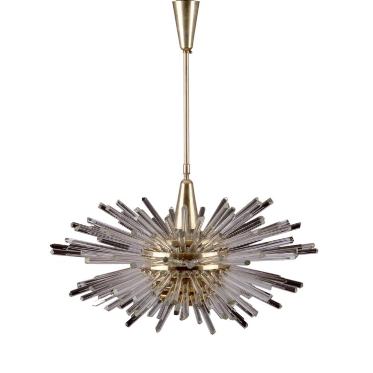 Hauptbild zu Objekt, Deckenleuchter 'Miracle', um 1960, Bakalowits & S&ouml;hne, Wien, 115C 375