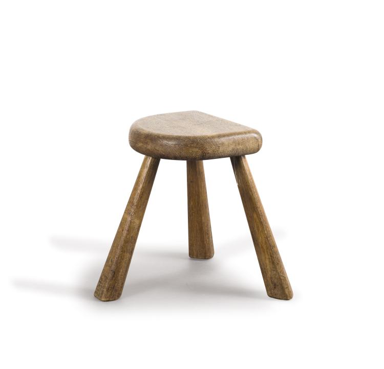 Hauptbild zu Objekt, Hocker, um 1955, Charlotte Perriand, Frankreich, 115C 435